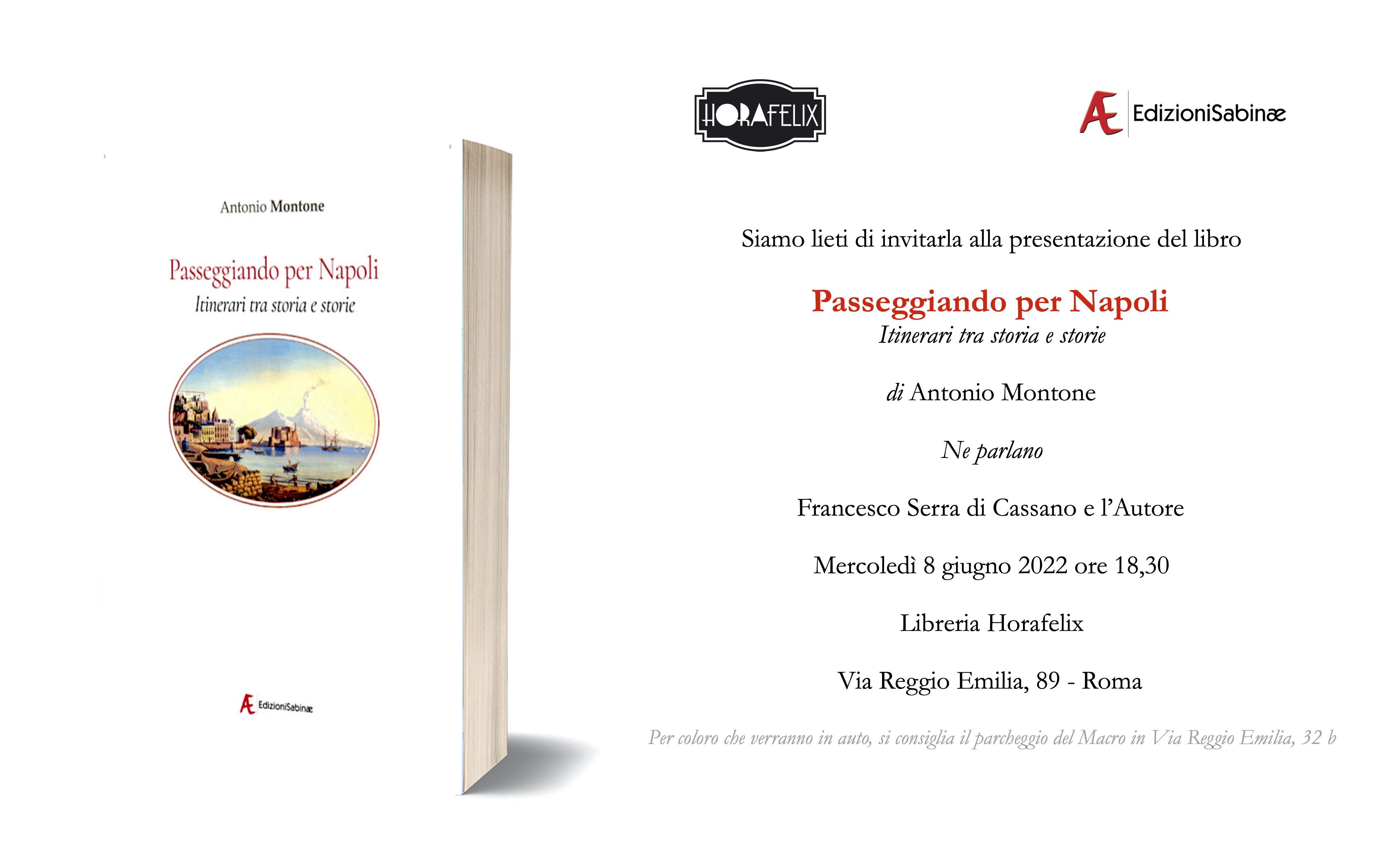Invito 8 giugno 2022 Passeggiando per Napoli